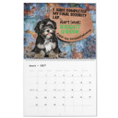 Hilarieuze gedachten over mijn Havanese kalender (Mar 2027)