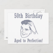 Hilarious 50th Birthday Gifts Briefkaart (Voorkant / Achterkant)