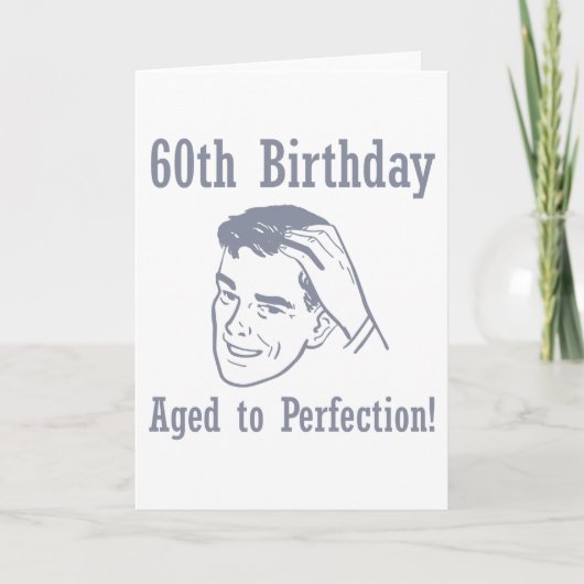 Hilarious 60th Birthday Gifts Kaart (Voorkant)
