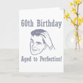 Hilarious 60th Birthday Gifts Kaart (Gele Bloem)