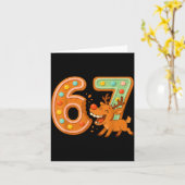 Hilarious 67 Christmas Cookies Rudolph Reindeer Jo Kaart (Gele Bloem)