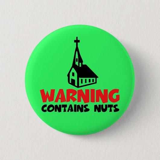 Hilarious atheist ronde button 5,7 cm (Voorkant)