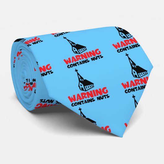 Hilarious atheist stropdas (Opgerold)