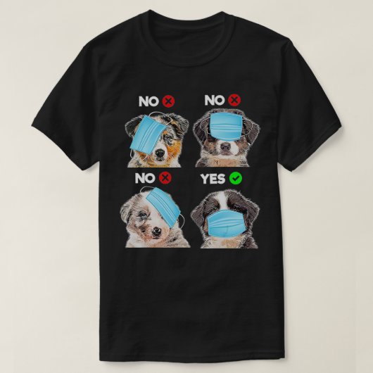 Hilarious Aussie Shepherd Gifts Funny Australian S T-shirt (Design voorkant)