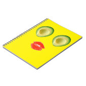 Hilarious Avocado Face 4Keith Notitieboek (Linkerzijde)
