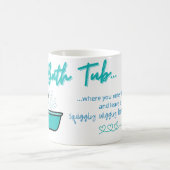 Hilarious Bath Tub Mok/Bathroom accessoires  Koffiemok (Center)