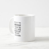 Hilarious beste vriend sarcastisch blije verjaarda koffiemok (Voorkant links)