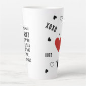 Hilarious beste vriend sarcastisch blije verjaarda latte mok (Voorkant)