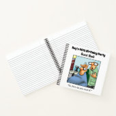 Hilarious Birthday Party Guestbook Notitieboek (Binnen)