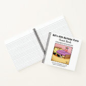 Hilarious Birthday Party Guestbook Notitieboek (Binnen)