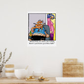 Hilarious Cat Humor Poster Gift (Keuken)