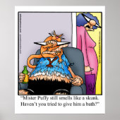 Hilarious Cat Humor Poster Gift (Voorkant)