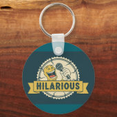 Hilarious Comedy Sleutelhanger (Achterkant)