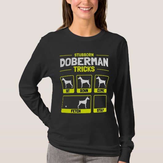 Hilarious Doberman Dog Owner T-shirt (Voorkant)