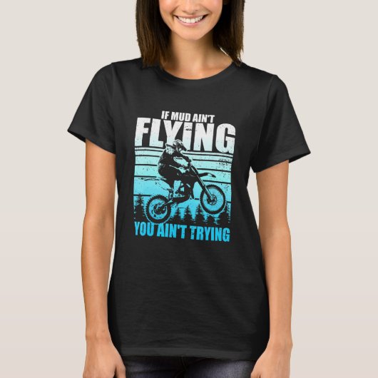 Hilarious Driving Mudly Muddie Mucking Enthusia T-shirt (Voorkant)
