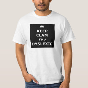 Hilarious dyslexic t-shirt
