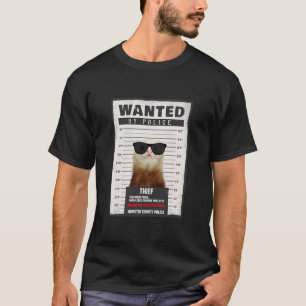 Hilarious Ferret  Pet Gifts for Ferret Dad T-shirt