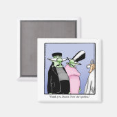 Hilarious Frankenstein Monster Humor Magnet (Voorkant / Achterkant)