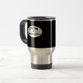 Hilarious Funeral Director Travel Mug Reisbeker (Voorkant links)