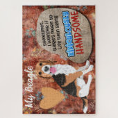 Hilarious gedachte uit je Beagle Legpuzzel (Verticaal)