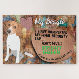 Hilarious gedachte uit je Beagle Legpuzzel