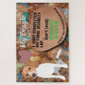 Hilarious gedachte uit je Beagle Legpuzzel (Verticaal)