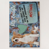 Hilarious gedachte uit je Beagle Legpuzzel (Verticaal)