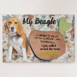 Hilarious gedachte uit je Beagle Legpuzzel