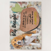 Hilarious gedachte uit je Beagle Legpuzzel (Verticaal)
