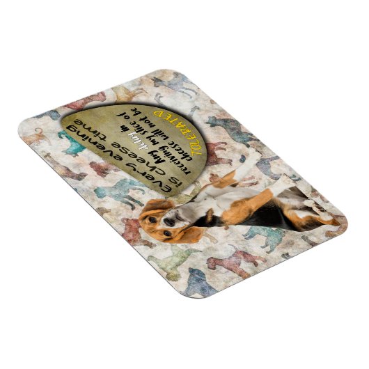 Hilarious gedachte uit je Beagle Magneet (Rechterzijde)