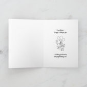 Hilarious Getting Ouder Quote Funny Birthday Kaart (Binnen)