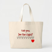 Hilarious gezegden grote tote bag (Voorkant)