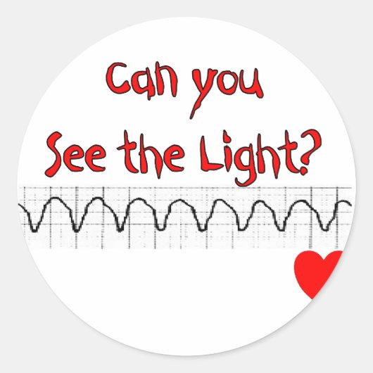 Hilarious gezegden voor hart- en vaatziekten ronde sticker (Voorkant)