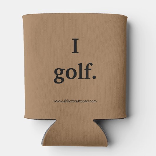 Hilarious Golf Humor Koelbox Gift Blikjeskoeler (Achterkant)
