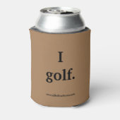 Hilarious Golf Humor Koelbox Gift Blikjeskoeler (Blikje Achterkant)