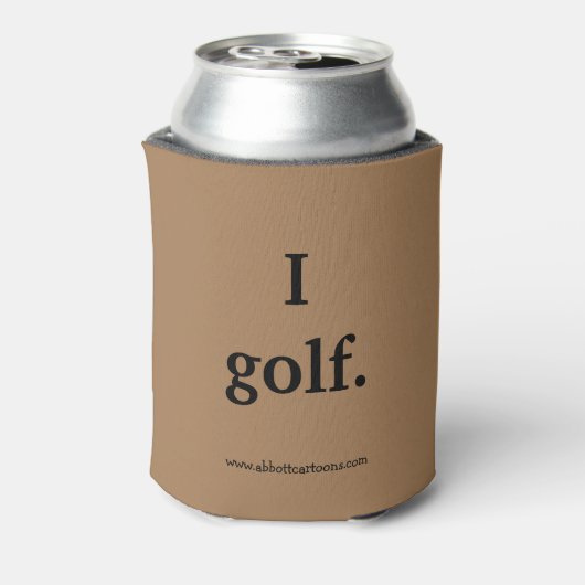 Hilarious Golf Humor Koelbox Gift Blikjeskoeler (Blikje Achterkant)
