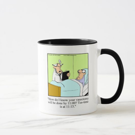Hilarious Golf Humor Mok Gift (Rechts)