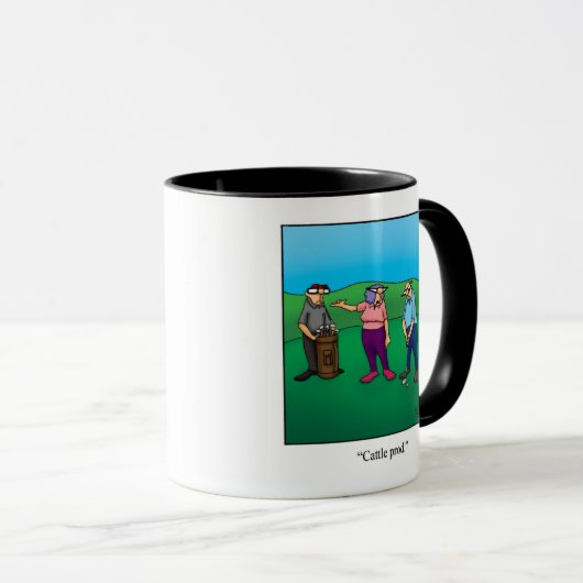 Hilarious Golf Humor Mok Gift (Voorkant rechts)