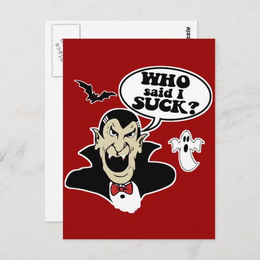 Hilarious Halloween Briefkaart (Voorkant / Achterkant)