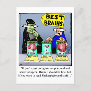 Hilarious Halloween Humor Briefkaart