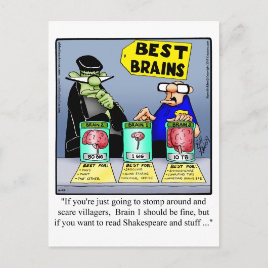 Hilarious Halloween Humor Briefkaart (Voorkant)