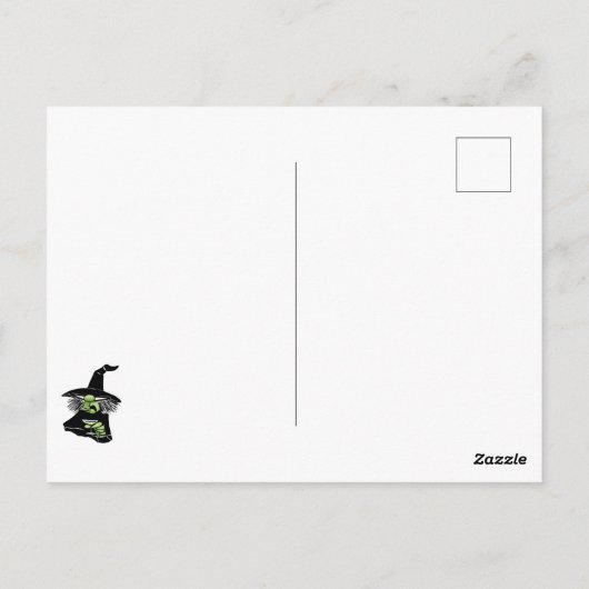 Hilarious Halloween Humor Briefkaart (Achterkant)