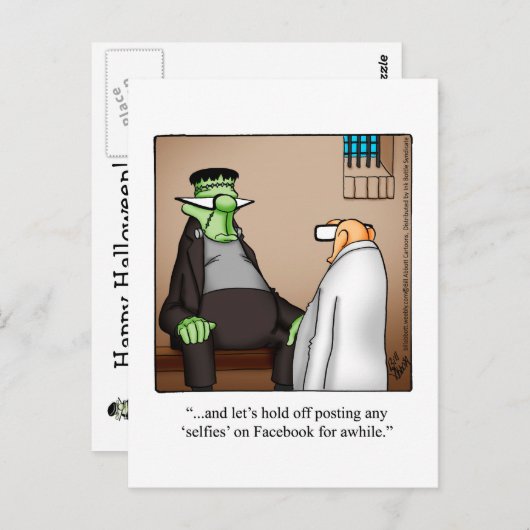 Hilarious Halloween Humor Briefkaart (Voorkant / Achterkant)