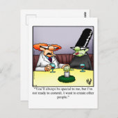 Hilarious Halloween Humor Briefkaart (Voorkant / Achterkant)