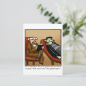 Hilarious Halloween Humor Briefkaart (Staand voorkant)