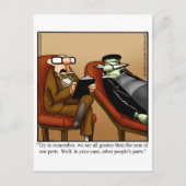 Hilarious Halloween Humor Briefkaart (Voorkant)