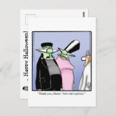 Hilarious Halloween Humor Briefkaart (Voorkant / Achterkant)