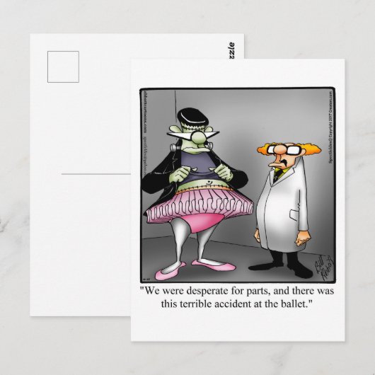 Hilarious Halloween Humor Briefkaart (Voorkant / Achterkant)