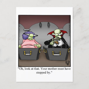 Hilarious Halloween Humor Briefkaart