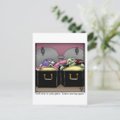 Hilarious Halloween Humor Briefkaart (Staand voorkant)